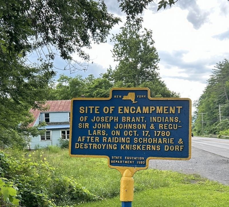 Site Of Encampment Marker image. Click for full size.