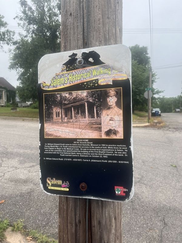 Rudd Home Marker image. Click for full size.