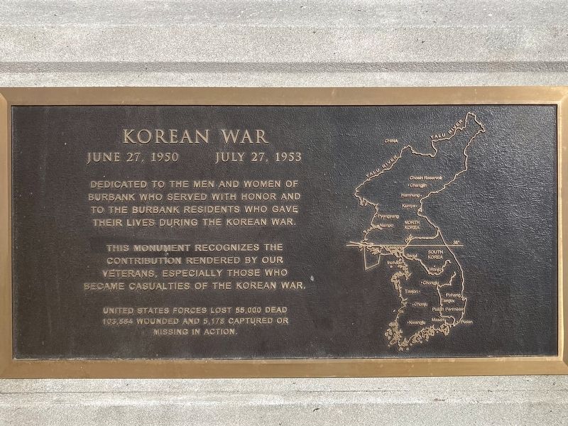 Korean War. Click for full size. Korean War image. Click for full size.