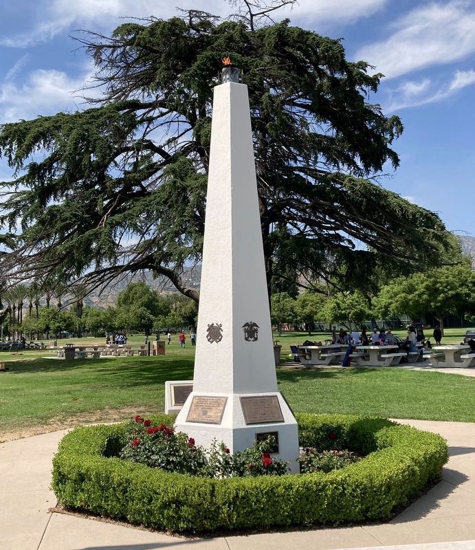 McCambridge Park Veterans Memorial. Click for full size. McCambridge Park Veterans Memorial image. Click for full size.