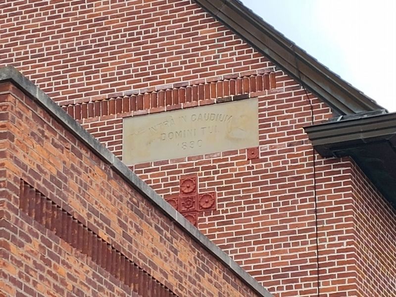 Saint Remy Catholic Church / The Village of Russia Marker. Click for full size. Saint Remy Catholic Church / The Village of Russia Marker image. Click for full size.