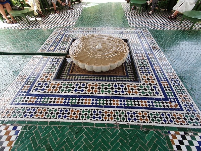 Marble Fountain (Khossa). Click for full size. Marble Fountain (Khossa) image. Click for full size.
