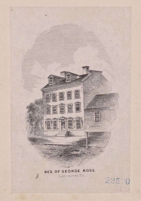 Residence of George Ross image. Click for full size.