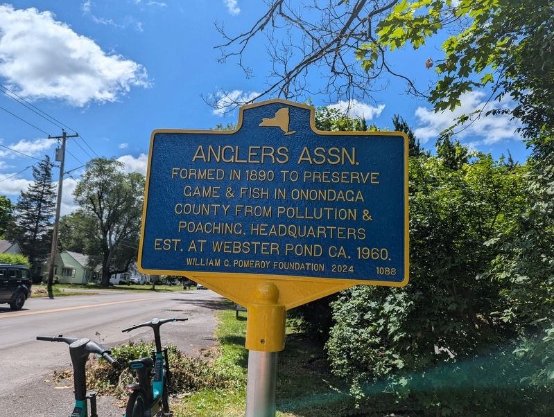 Anglers Assn. Marker image. Click for full size.