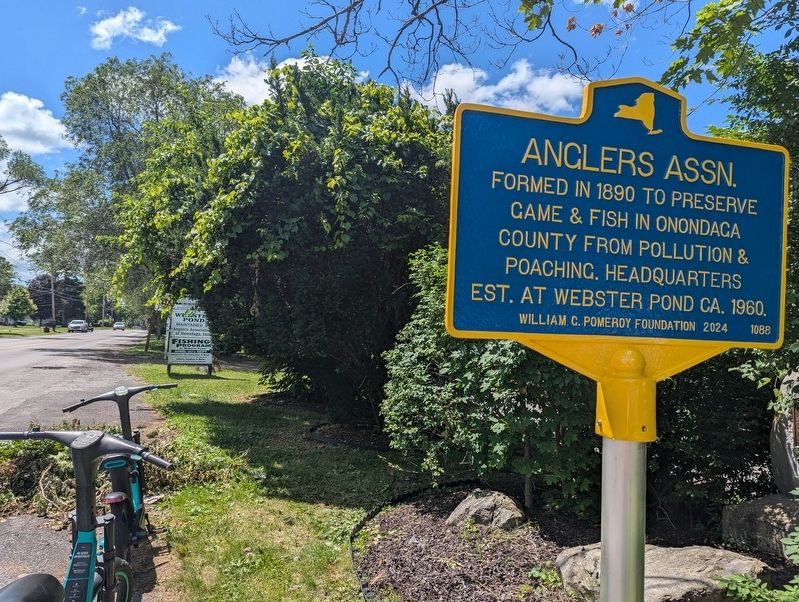 Anglers Assn. Marker image. Click for full size.