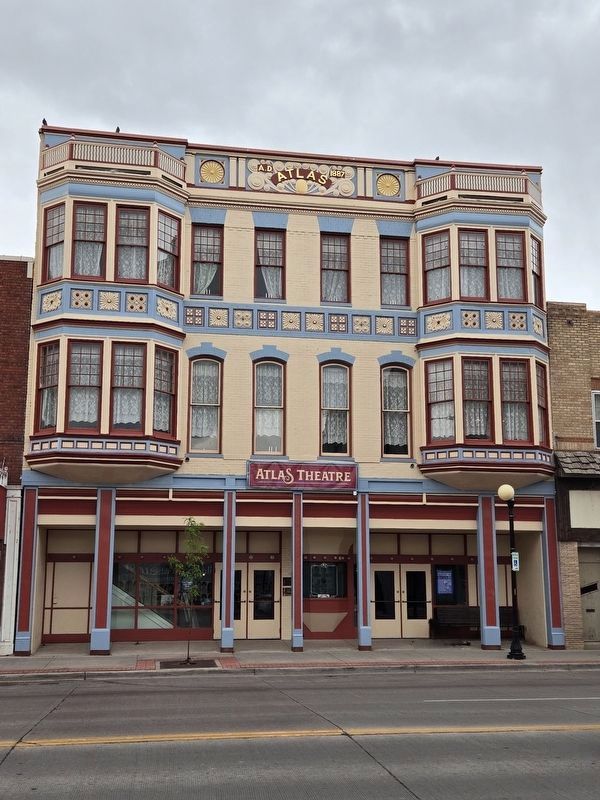 The Atlas Theater as mentioned on the marker image. Click for full size.