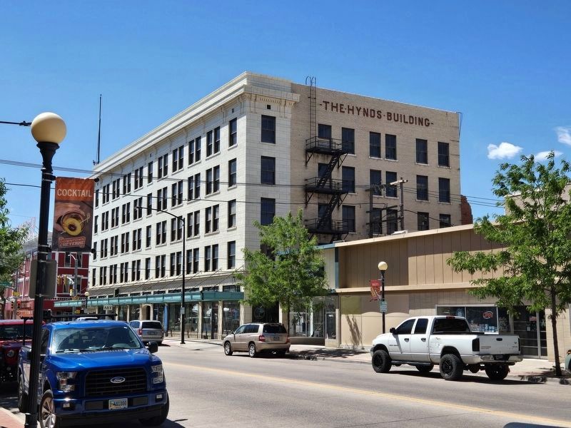 The Hynds Building as mentioned on the marker image. Click for full size.