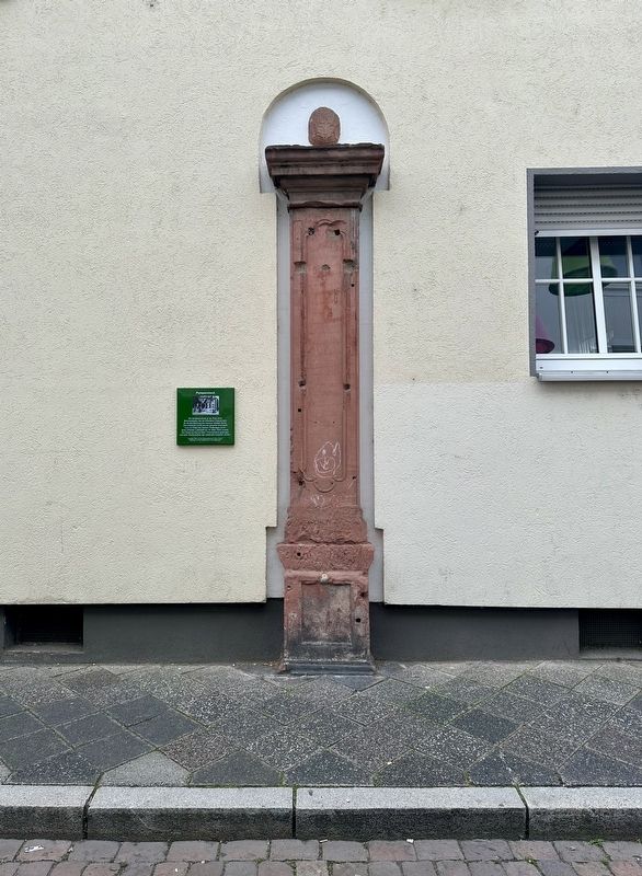 Pumpenstock / Water Pumping Station Marker - wide view image. Click for full size.