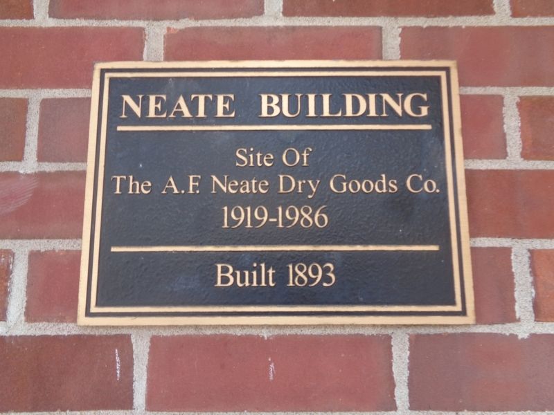 Neate Building Marker. Click for full size. Neate Building Marker image. Click for full size.