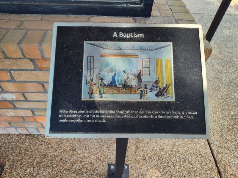A Baptism Marker. Click for full size. A Baptism Marker image. Click for full size.