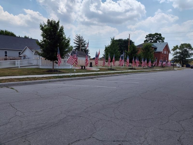 Lockbourne Veterans Memorial image. Click for full size.
