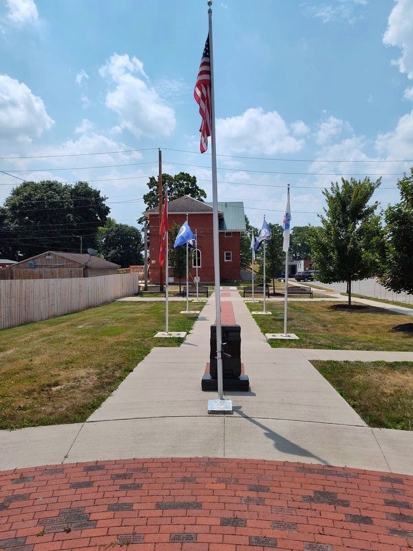 Lockbourne Veterans Memorial image. Click for full size.