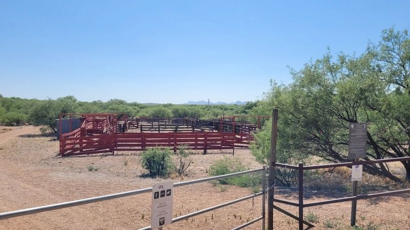 Fort Huachuca Marker. Click for full size. Fort Huachuca Marker image. Click for full size.