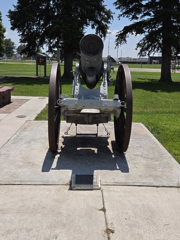 Liberty Park marker and cannon display. Click for full size. Liberty Park marker and cannon display image. Click for full size.