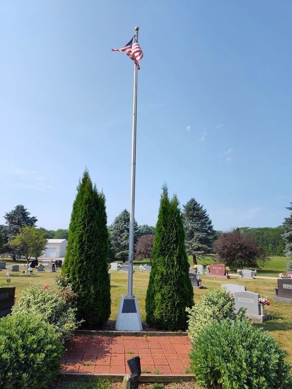 St. Patrick Parish Veterans Memorial image. Click for full size.