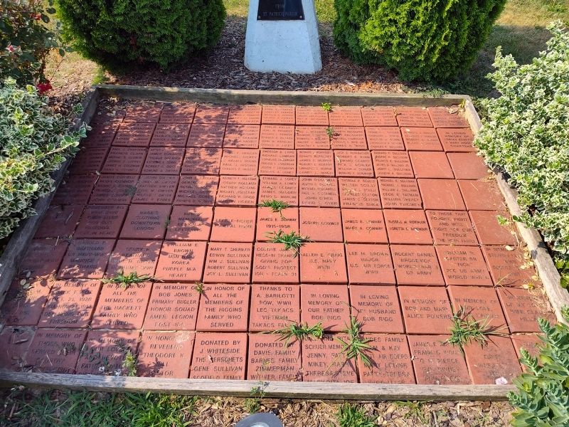 St. Patrick Parish Veterans Memorial image. Click for full size.