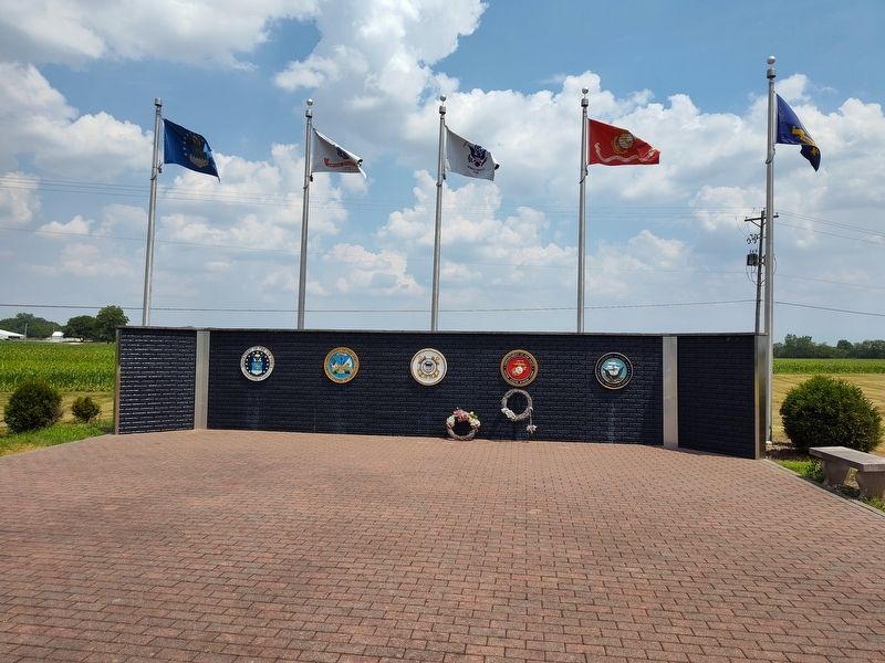 Scioto Township Veterans Memorial Marker image. Click for full size.