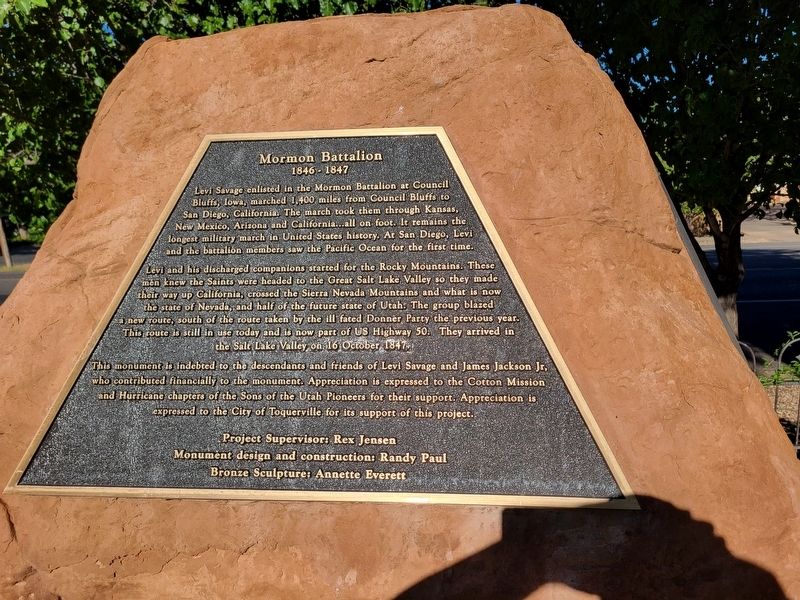 Mormon Battalion 1846-1847 image. Click for full size.