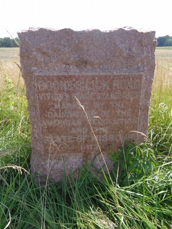 Vivion's Stage Stand - 1827 Marker. Click for full size. Vivion's Stage Stand - 1827 Marker image. Click for full size.