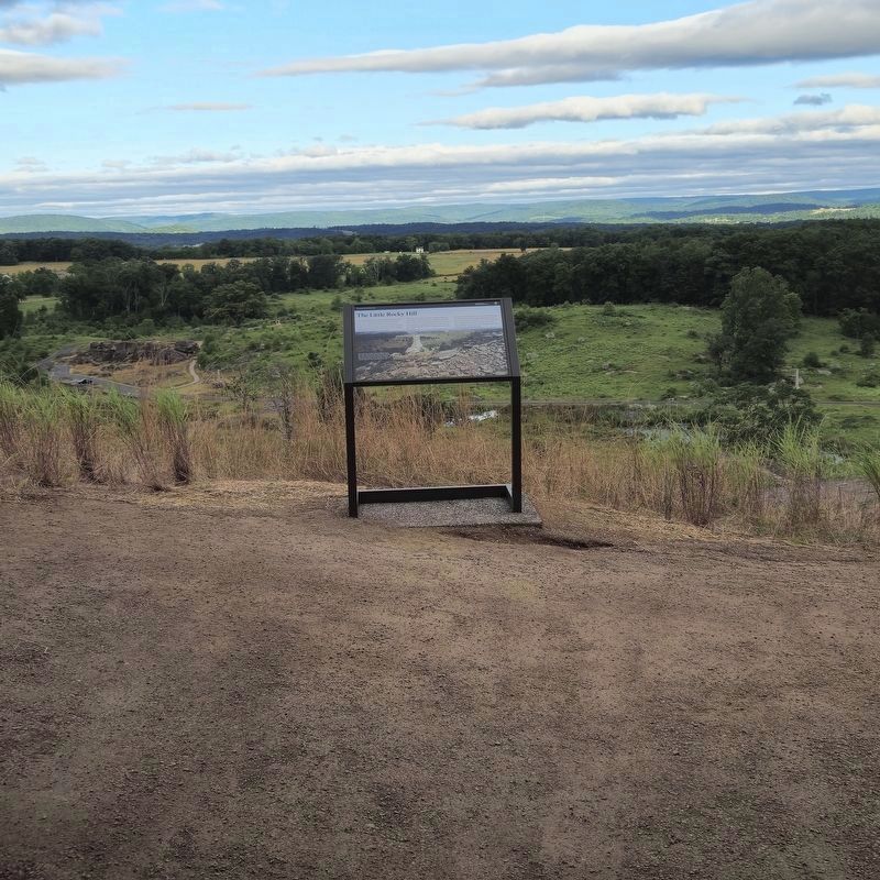 The Little Rocky Hill Marker. Click for full size. The Little Rocky Hill Marker image. Click for full size.