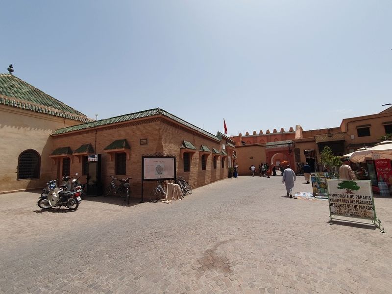 Ben Youssef Square and Marker. Click for full size. Ben Youssef Square and Marker image. Click for full size.
