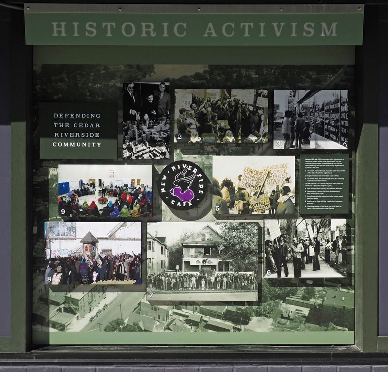 Historic Activism Marker image. Click for full size.
