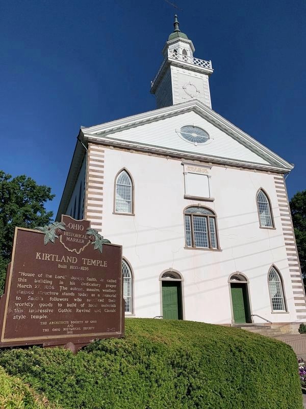 Kirtland Temple. Click for full size. Kirtland Temple image. Click for full size.