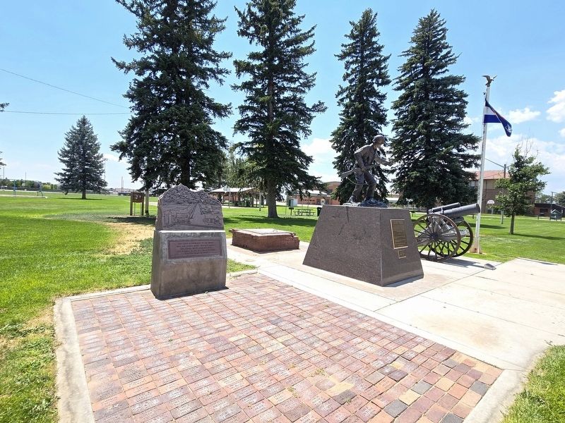 Ault Centennial Marker. Click for full size. Ault Centennial Marker image. Click for full size.