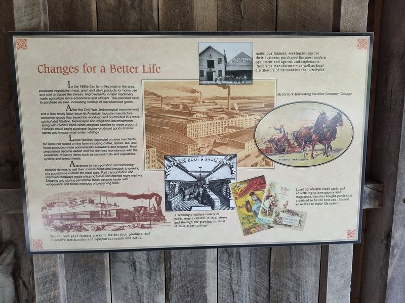 Changes for a Better Life Marker. Click for full size. Changes for a Better Life Marker image. Click for full size.