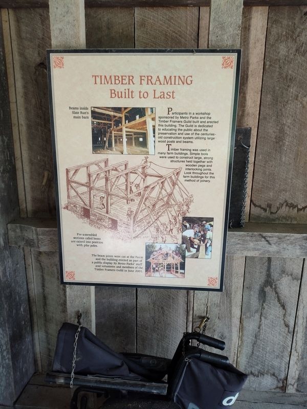 Timber Farming Marker. Click for full size. Timber Farming Marker image. Click for full size.