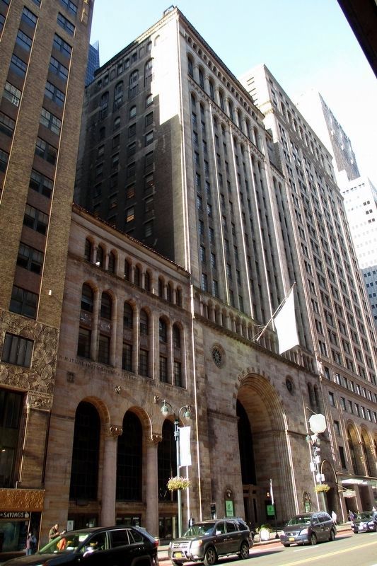 Bowery Savings Bank, 110 East 42nd Street (now Cipriani's 42nd Street). Click for full size. Bowery Savings Bank, 110 East 42nd Street (now Cipriani's 42nd Street) image. Click for full size.