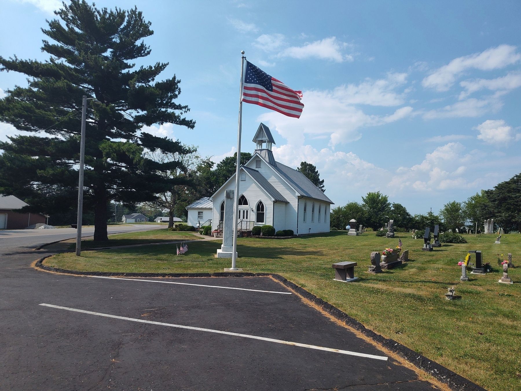 Salem United Methodist Church. Click for full size. Salem United Methodist Church image. Click for full size.