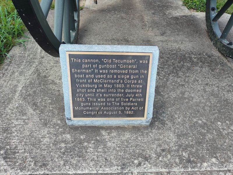 "Old Tecumseh" Marker image. Click for full size.