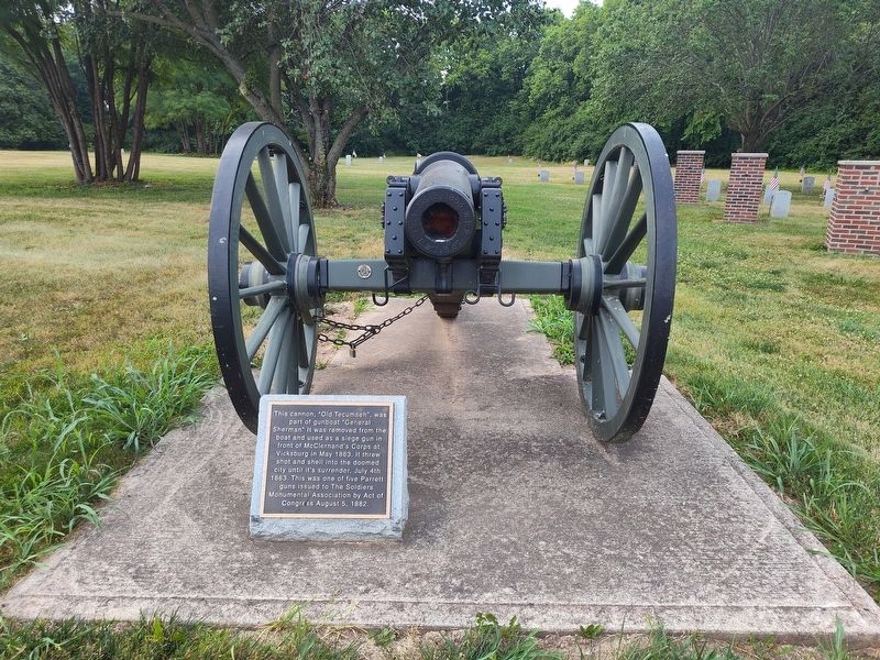 "Old Tecumseh" image. Click for full size.