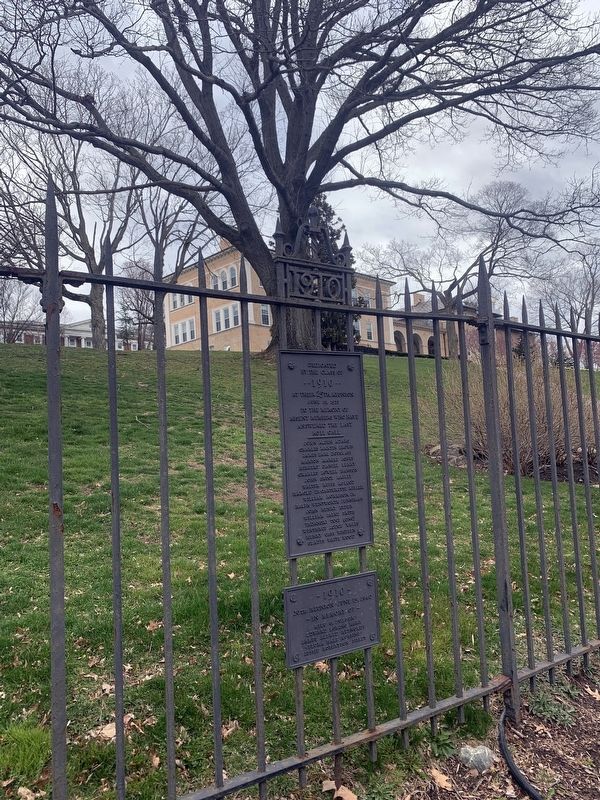 Dedicated to the Class of 1910 Marker. Click for full size. Dedicated to the Class of 1910 Marker image. Click for full size.