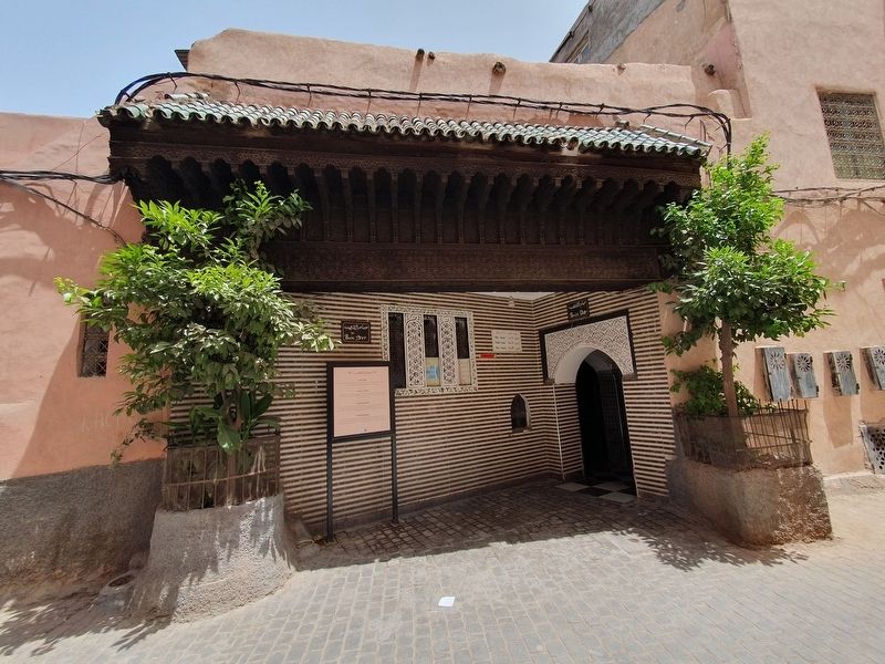 Hammam Addahab and Marker. Click for full size. Hammam Addahab and Marker image. Click for full size.