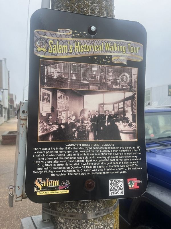 Vandivort Drug Store Marker. Click for full size. Vandivort Drug Store Marker image. Click for full size.