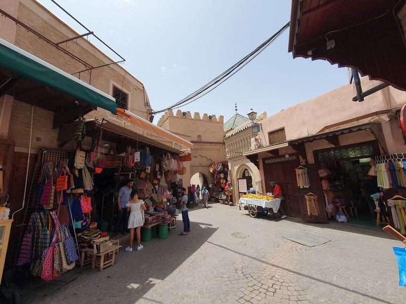 Sidi Abdel Aziz Mosque and Marker. Click for full size. Sidi Abdel Aziz Mosque and Marker image. Click for full size.