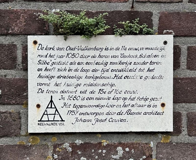 Johannes de Doperkerk / John the Baptist Church Marker image. Click for full size.