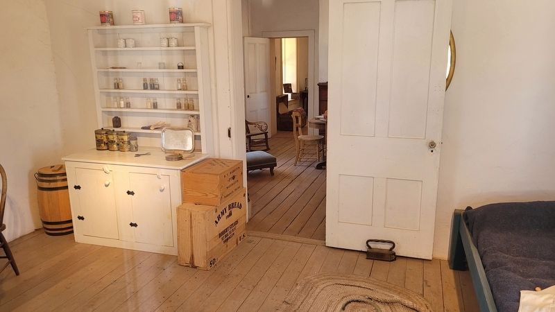 Inside view of the Bachelor Officers Quarters. Click for full size. Inside view of the Bachelor Officers Quarters image. Click for full size.