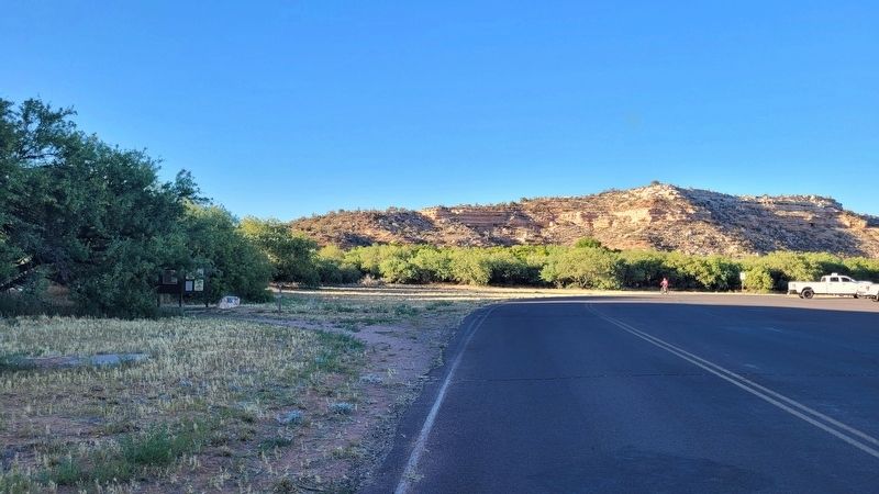 The view of the Marker along the street. Click for full size. The view of the Marker along the street image. Click for full size.