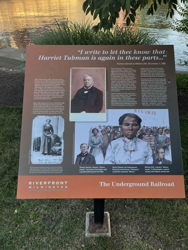 The Underground Railroad Marker image. Click for full size.