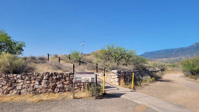The beginning of the trail to the Tuzigoot ruins.. Click for full size. The beginning of the trail to the Tuzigoot ruins. image. Click for full size.