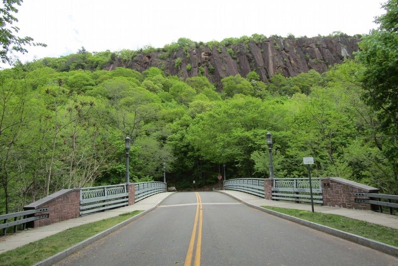 Bridge leading to East Rock. Click for full size. Bridge leading to East Rock image. Click for full size.
