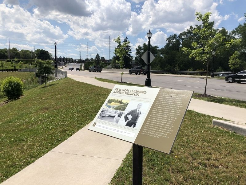 Practical Planning: Arthur Shurcliff Marker. Click for full size. Practical Planning: Arthur Shurcliff Marker image. Click for full size.