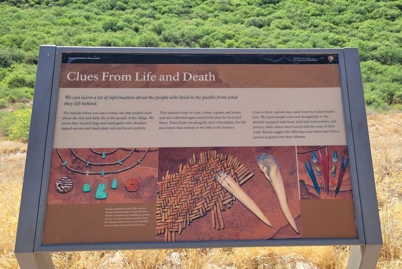 Clues From Life and Death Marker. Click for full size. Clues From Life and Death Marker image. Click for full size.