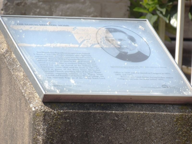 The Samuel Brenton Home Marker. Click for full size. The Samuel Brenton Home Marker image. Click for full size.