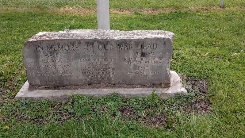 In Memory Of Our War Dead Memorial image. Click for full size.