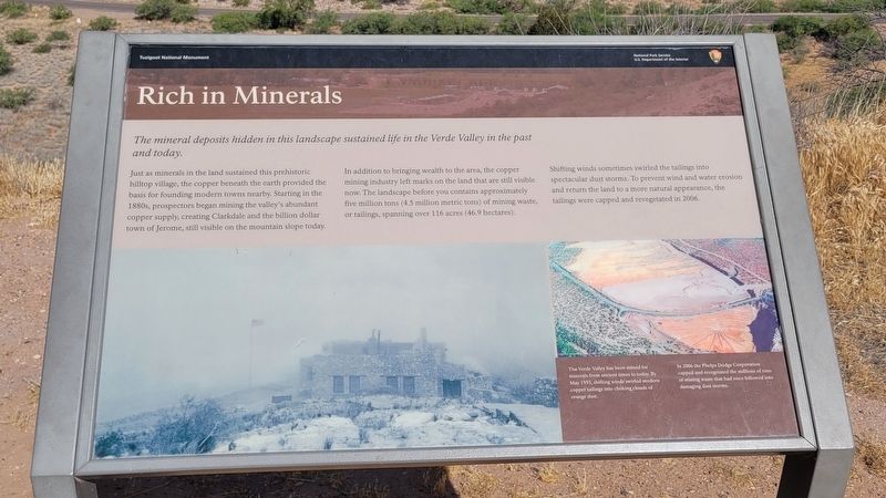 Rich in Minerals Marker. Click for full size. Rich in Minerals Marker image. Click for full size.