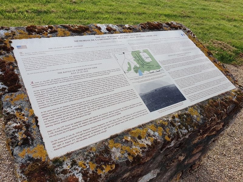 The 42nd "Rainbow" Division Memorial. Click for full size. The 42nd "Rainbow" Division Memorial image. Click for full size.
